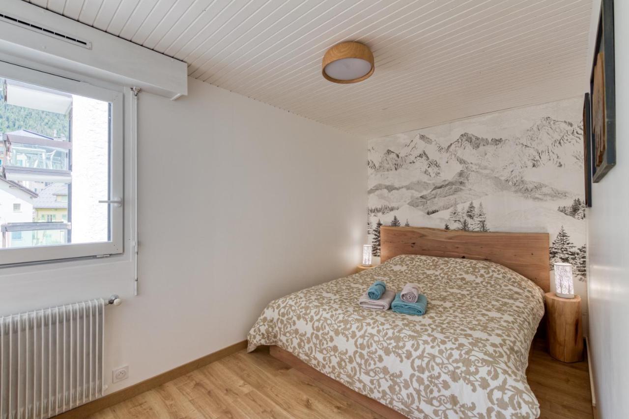 Le Petit Balcon Avec Vue Sur Le Mont-Blanc 2 Etoiles Apartment Chamonix Bagian luar foto